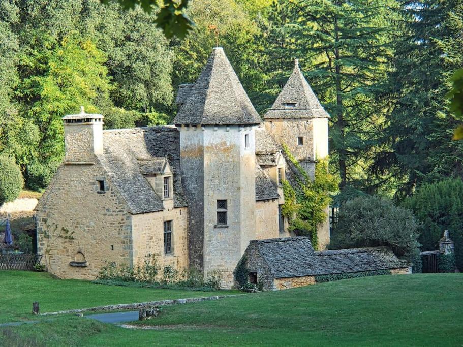 Logement D'Exception Dans Le Chateau De Lacypierre Saint-Crepin-et-Carlucet Luaran gambar